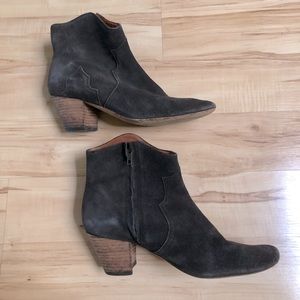 Isabel Marant suede ankle boots